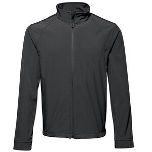 2786 Mens 3 Layer Softshell Performance Jacket (Windproof & Water Resistant) / B